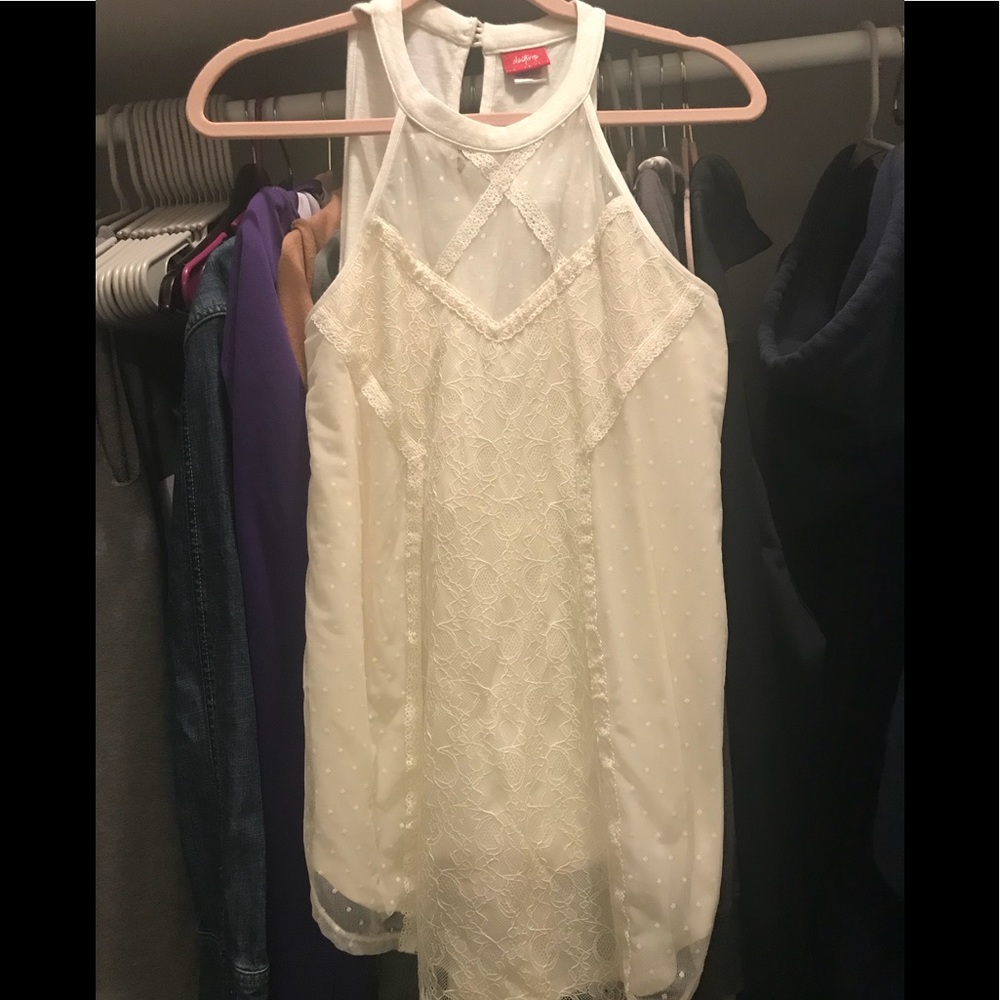 BN DAYTRIP LACE/SHEER TOP FROM BUCKLE